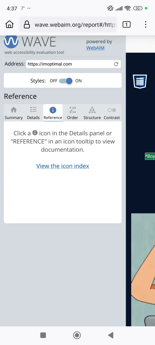 Image 3.5 (Small business website accessibility tutorial)