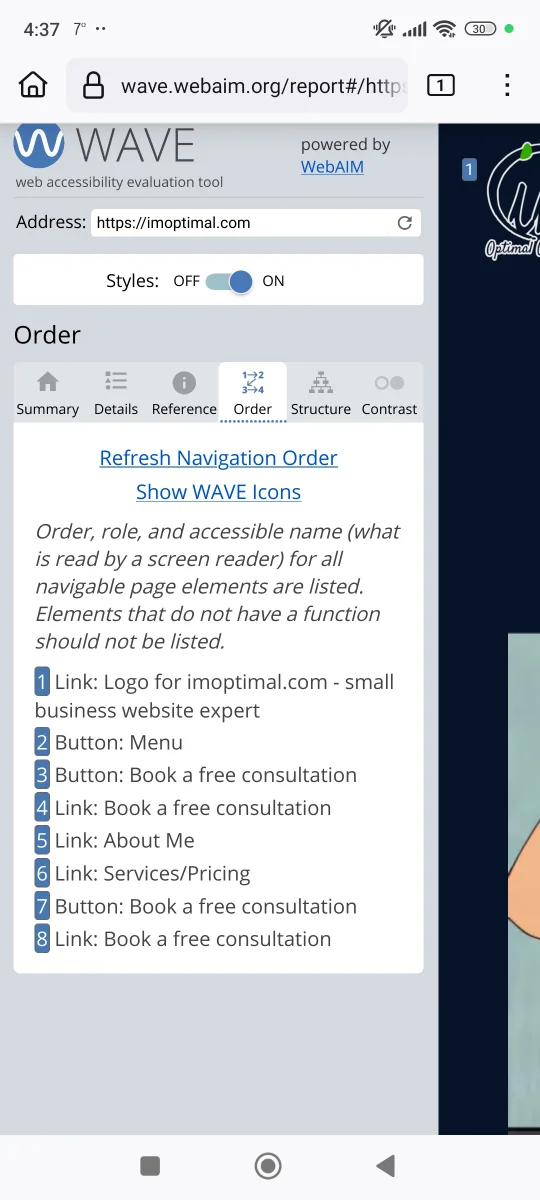 Image 3.6 (Small business website accessibility tutorial)