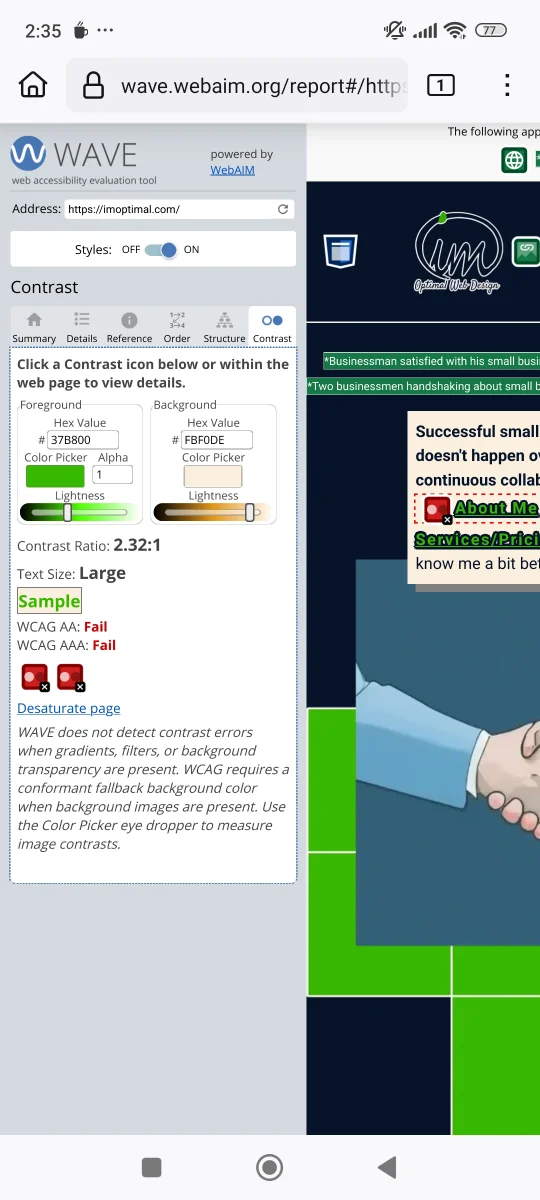 Image 3.8 (Small business website accessibility tutorial)