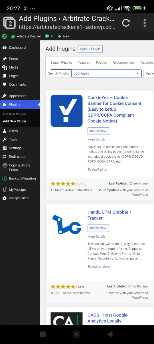 Image 2.10 (Small business website privacy tutorial)